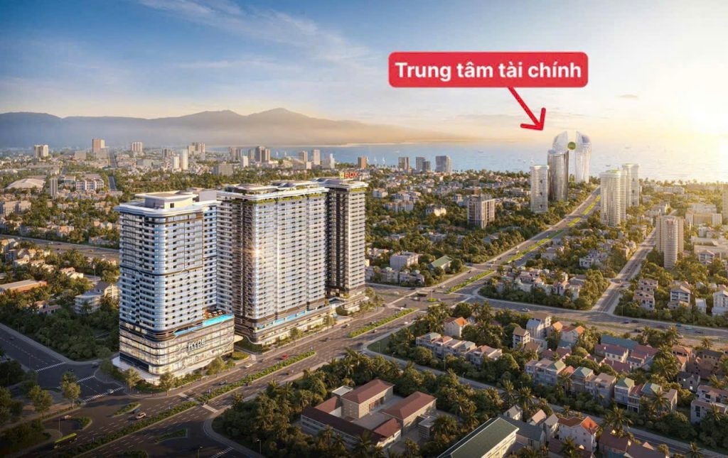 trung tâm tài chính quốc tề gần cầu rồng