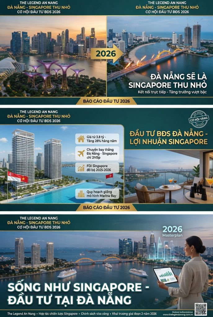 Đà Nẵng – “Singapore thu nhỏ” của Việt Nam Cơ hội vàng cho nhà đầu tư BĐS